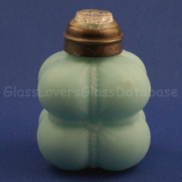 Consolidated Lamp Glass COTTON BALE Blue Shaker.